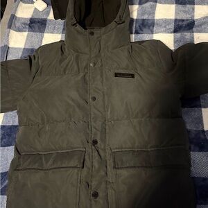 Black Guess Puffer Jacket